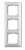 Рамка 3-постовая ABB BJB Basic55 chalet Белый ABB Basic 55 2CKA001725A1513