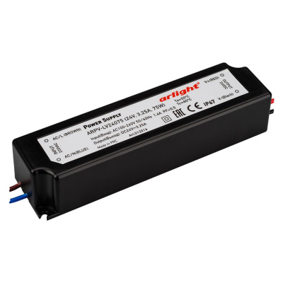 Блок питания ARPV-LV24075 24V, 3.1A, 75W Arlight Arlight ARPV-LV 012016Arlight