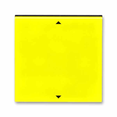 Управляющий элемент Busch-Jalousiecontrol®II с маркировкой жёлтый / дымчатый чёрный ABB Levit ABB Levit 2CHH700110A4064