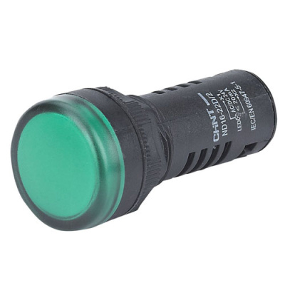 CHINT Индикатор ND16-22D/2 зеленый AC/DC230В (R)  CHINT  593077CHINT
