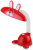 Лампа настольная 5Вт LED Красный Эра ЭРА  NLED-431-5W-R