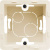 Коробка для накладного монтажа, 1 пост IEK Inspiria Слоновая кость IEK Inspiria 673981