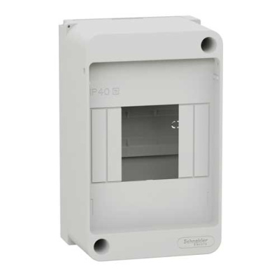 Systeme Electric City9 Box бокс навесной без дверцы 4 мод. Systeme Electric City9 EZ9EAA104