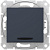 Переключатель 1-клавишный с подсветкой 10A Schneider Electric Sedna Графит