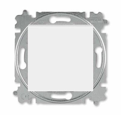 Переключатель одноклавишный белый / ледяной ABB Levit ABB Levit 2CHH590645A6001