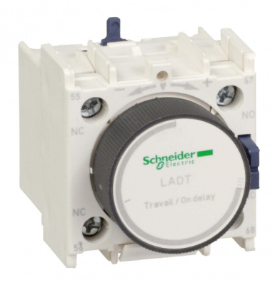 Дополнительный контактный блок c выдержкой времени на отключение 0.1…30c Schneider Electric Schneider Electric  LADR2