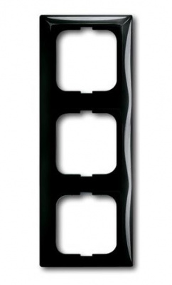 Рамка 3-постовая ABB BJB Basic55 château Черный ABB Basic 55 2CKA001725A1508