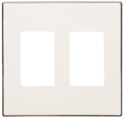 Накладка для механизма VDI 2 поста ABB NIE Sky Белый 8555.1 BL ABB Sky 2CLA855510A1101