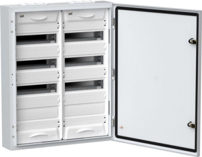 TITAN 5 Корпус металлический ЩРн-96 (2х48) 710х570х140 IP54 бел IEK IEK TITAN 5 TI5-50-N-2X048-54