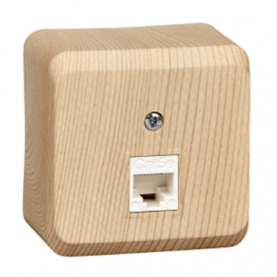 Этюд о/у компьютерная Розетка RJ45 кат.5е, сосна, россия SE Systeme Electric Этюд KOMA-001D