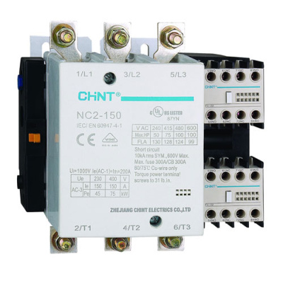 Контактор NC2-150 150A 230В/АС3 50Гц (R). CHINT CHINT NC2 671398CHINT