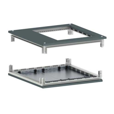 Крыша с фланцем и основание для IT корпусов CQE 800 x 1000 RAL7011 DKC DKC  R5KTB810FIT