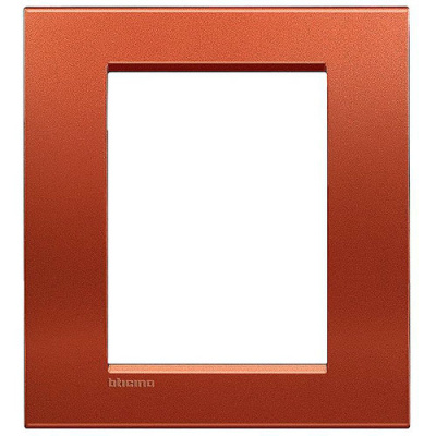 LivingLight Рамка прямоугольная, 3+3 модуля, цвет Красный шелк Bticino Bticino  LNA4826RK
