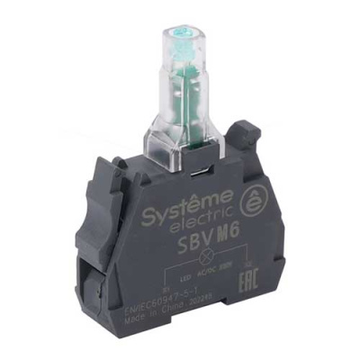 Systeme Electric Световой блок синий LED 230-240В АС Systeme Electric  SBVM6