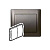 Клавиша 2-ая Legrand Galea Life Темная Бронза