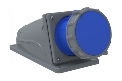 Розетка стационарная ССИ-133 63А-6ч/200-250В 2Р+РЕ IP67 IEKMAGNUM  IEK MAGNUM  PSN11-063-3