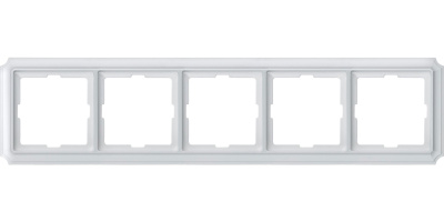 Рамка 5-постовая Merten Antique Белый Merten Antique MTN483519