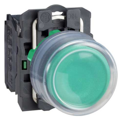 Кнопка 22мм зеленая с возвратом XB5AP31 Schneider Electric Schneider Electric  XB5AP31