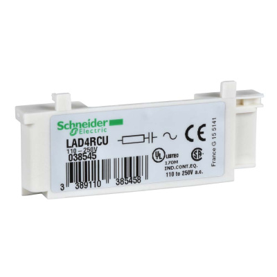 RC Модуль ограничения коммутационных перенапряжений АС 24…48V Schneider Electric Schneider Electric  LAD4RCE