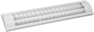 Светильник люминесцентный 134х941х46мм, с решеткой, 2х36W, G13/T8, IP20 белый IEK ЛПО3017 IEK ЛПО LLPO1-3017-2-30-K01