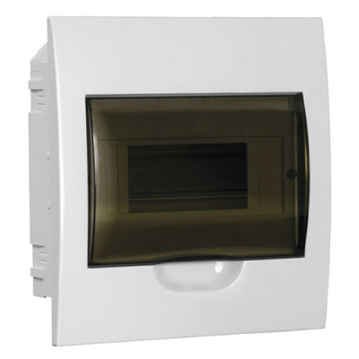 Бокс IEK GENERICA ЩРВ-П-8 модулей встраиваемый пластик IP41 IEK ЩРВ-П MKP12-V-08-41-G