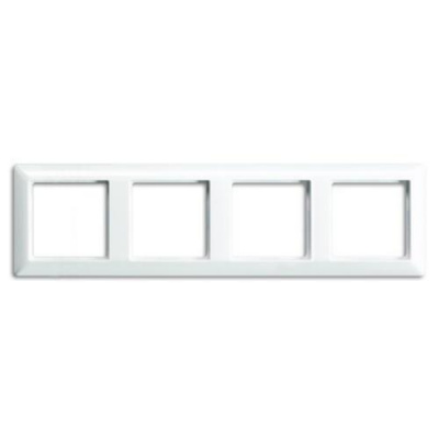 Рамка 4-постовая Jung Eco Profi Белый Jung Eco Profi EP484WW