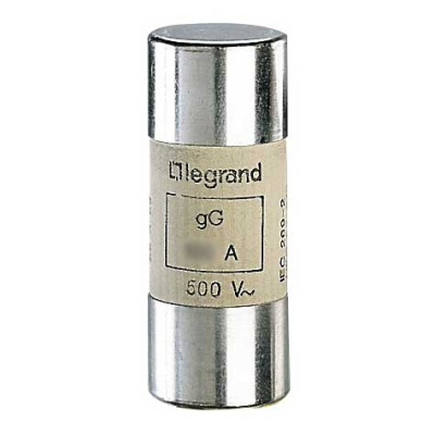 Промышленный цилиндрический предохранитель gG 22x58 125а 500В без бойка Legrand Legrand  015397