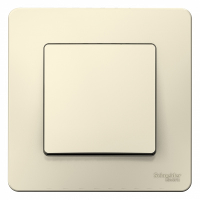 Выключатель 1-клавишный скрытой установки (cхема 1) 10A 250B Systeme Electric Blanca Молочный Systeme Electric Blanca BLNVS010102