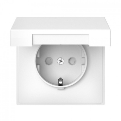 ARTGALLERY РОЗЕТКА с заземл. со шторк. с крышкой, 16А, IP20, механизм, ЛОТОС Systeme Electric ArtGallery GAL001346