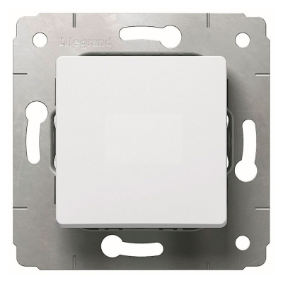 Выключатель 1-клавишный 16A Legrand Cariva Белый Legrand Cariva 773600