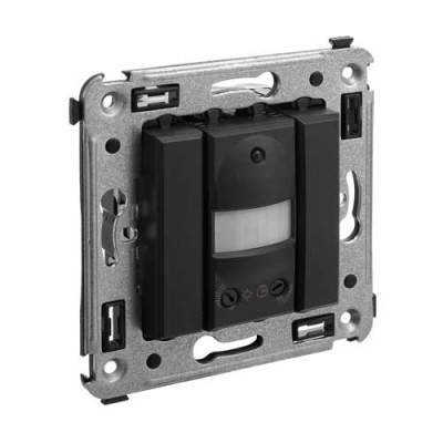 Датчик движения в стену DKC Avanti Черный матовый DKC Avanti 4412143