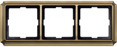 Рамка 3-постовая Merten Antique Античная латунь Merten Antique MTN483343