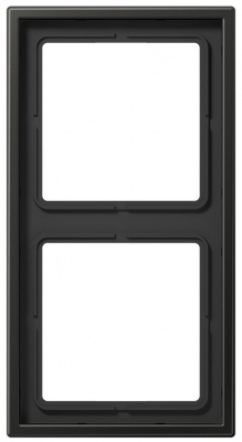 Рамка 2-постовая Jung LS 990 Антрацит Jung LS серия AL2982AN