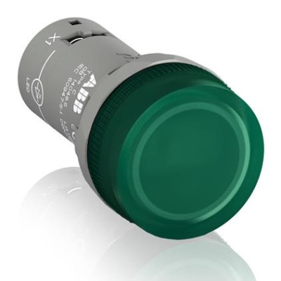 Лампа CL2-542G зеленая со встроенным светодиодом 380-415В AC ABB ABB  1SFA619403R5422