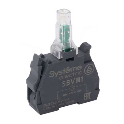 Systeme Electric Световой блок белый LED 24В DC Systeme Electric  SBVB1