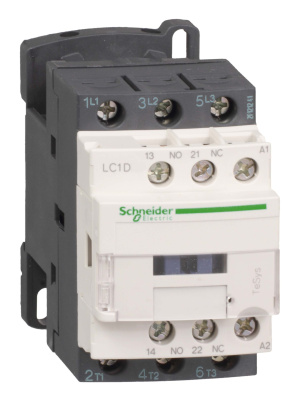 Контактор D 3P 12A НО+НЗ 220V 50/60 ГЦ зажим под винт Schneider Electric Schneider Electric  LC1D12M7