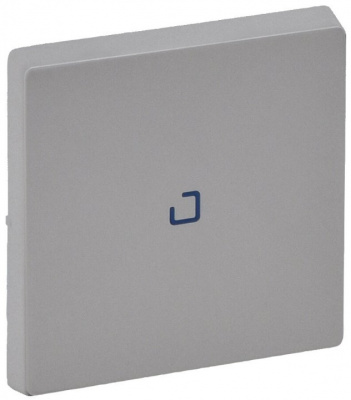 Клавиша 1-ая с подсветкой/индикацией Legrand Valena Life Алюминий Legrand Valena Life 755102