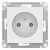 Розетка без заземления 16A механизм Schneider Electric AtlasDesign Белый Systeme Electric AtlasDesign ATN000141