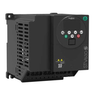 Systeme Electric Преобразователь частоты STV630 4 кВт 400В ЭМС С3 + LED панель оператора Systeme Electric STV630 STV630U40N4