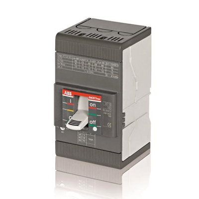 Автоматический выключатель стационарный 3P 80A 50kA TMD F F ABB Sace Tmax XT XT1S ABB Sace Tmax XT 1SDA067433R1