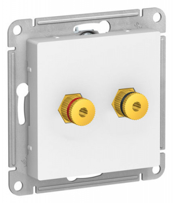 SE AtlasDesign Аудиорозетка двойная Лотос Systeme Electric AtlasDesign ATN001387