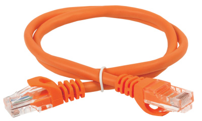 Коммутационный шнур (патч-корд), кат.5Е UTP, 5м, оранжевый ITK ITK  PC07-C5EU-5M