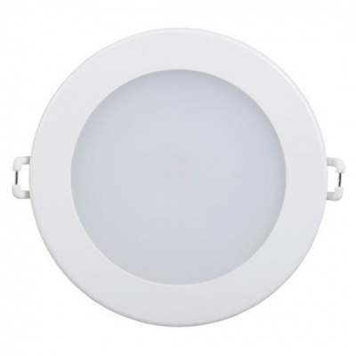 Светильник Downlight LED SMD круглый D=130(105)мм, 7W 4000K 570Lm, IP20 белый IEK ДВО1602  IEK ДВО LDVO0-1602-1-7-K01
