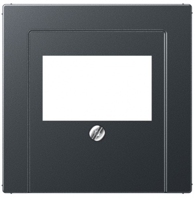 Крышка для ТАЕ гнезд Jung Антрацит Jung A серия A569BFPLTANM