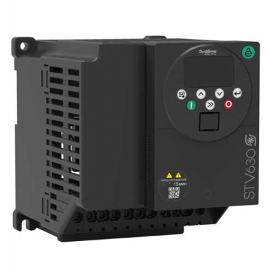 Systeme Electric Преобразователь частоты STV630 0,75 кВт 400В ЭМС С3 + LED панель оператора Systeme Electric STV630 STV630U07N4