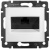 Розетка информационная 1-ая RJ45 кат.5e UTP на винтах Legrand Valena Белый Legrand Valena 774238