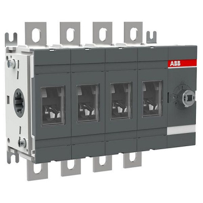 Рубильник OT200E40 до 200А 4-полюсный (без ручки управления) ABB ABB  1SCA022720R0310