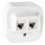Розетка телефонная RJ11 + RJ45 кат.5е UTP IP20 Legrand Quteo Белый Legrand Quteo 782221
