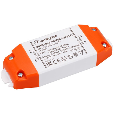 Блок питания ARJ-SP28350-DIM 10W, 350mA, PFC, Triac Arlight Arlight ARJ-SP 022435Arlight