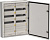 TITAN 5 Корпус металлический ЩРн-96 (2х48) 710х570х140 IP54 сер IEK